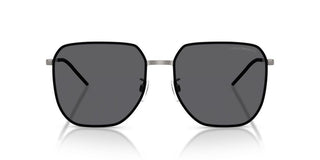Emporio Armani Ea 2135d Men Ruthenium Oversize Sunglasses