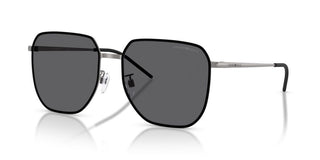 Emporio Armani Ea 2135d Men Ruthenium Oversize Sunglasses