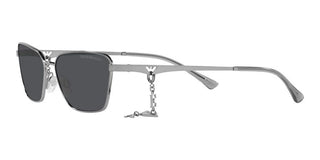 Emporio Armani EA 2141 women Ruthenium Squared Sunglasses