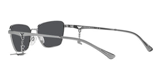 Emporio Armani EA 2141 women Ruthenium Squared Sunglasses
