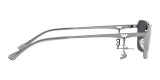 Emporio Armani EA 2141 women Ruthenium Squared Sunglasses