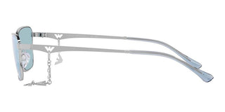 Emporio Armani EA 2141 women Silver Squared Sunglasses