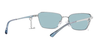 Emporio Armani EA 2141 women Silver Squared Sunglasses