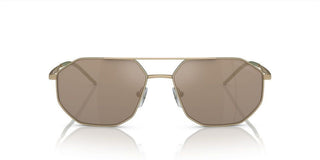Emporio Armani EA 2147 men Gold Squared Sunglasses