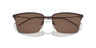 Emporio Armani Ea 2155 Men Brown Squared Sunglasses