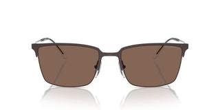 Emporio Armani Ea 2155 Men Brown Squared Sunglasses