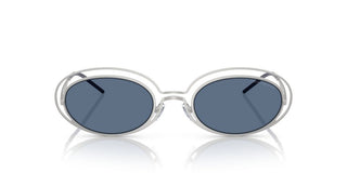 Emporio Armani Ea 2160 Women Transparent Oval Sunglasses