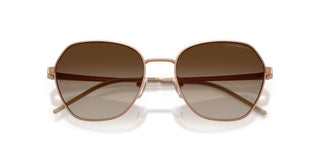 Emporio Armani EA 2161 women Brown Geometric Sunglasses