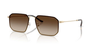 Emporio Armani Ea 2165d Men Gold Squared Sunglasses