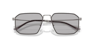 Emporio Armani Ea 2165d Men Ruthenium Squared Sunglasses