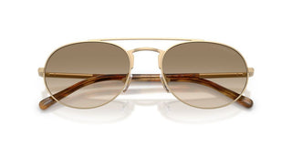 Emporio Armani EA 2171 men Gold Round Sunglasses
