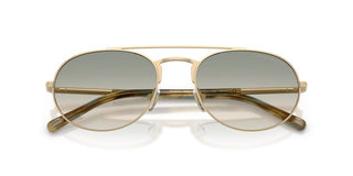 Emporio Armani EA 2171 men Gold Round Sunglasses