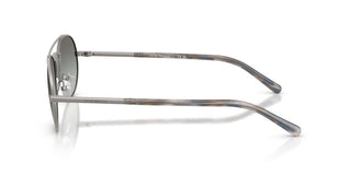 Emporio Armani EA 2171 men Ruthenium Round Sunglasses