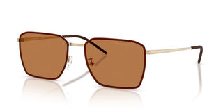 Emporio Armani EA 2172D men Gold Geometric Sunglasses