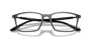 Emporio Armani Ea 3237  Men Black Rectangle Eyeglasses