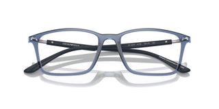 Emporio Armani Ea 3237  Men Blue Rectangle Eyeglasses