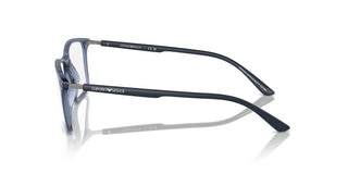 Emporio Armani Ea 3237  Men Blue Rectangle Eyeglasses