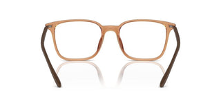 Emporio Armani Ea 3242u Men Brown Squared Eyeglasses