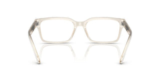 Emporio Armani Ea 3244 Men Transparent Rectangle Eyeglasses