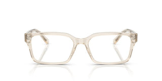 Emporio Armani Ea 3244 Men Transparent Rectangle Eyeglasses