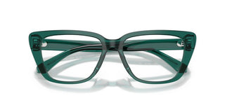 Emporio Armani Ea 3256u Women Green Cat Eye Eyeglasses