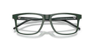 Emporio Armani Ea 3257 Men Green Squared Eyeglasses