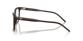 Emporio Armani Ea 3258 Men Brown Squared Eyeglasses