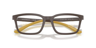 Emporio Armani Ea 3259 Men Brown Rectangle Eyeglasses