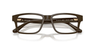Emporio Armani EA 3271 men Brown Rectangle Eyeglasses
