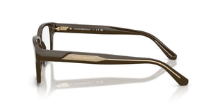 Emporio Armani EA 3271 men Brown Rectangle Eyeglasses