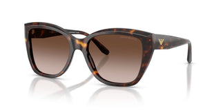 Emporio Armani EA 4198 women Havana Squared Sunglasses