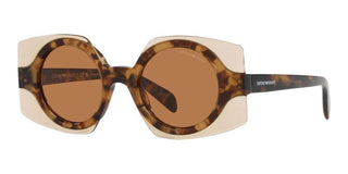 Emporio Armani EA 4207 women Havana Geometric Sunglasses