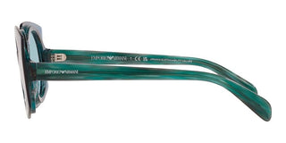 Emporio Armani Ea 4207 Women Blue Geometric Sunglasses