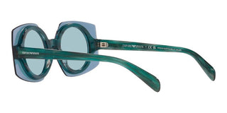Emporio Armani Ea 4207 Women Blue Geometric Sunglasses