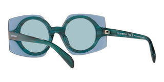 Emporio Armani Ea 4207 Women Blue Geometric Sunglasses