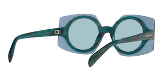 Emporio Armani Ea 4207 Women Blue Geometric Sunglasses