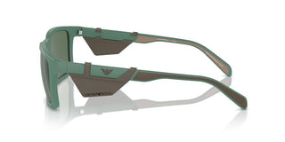 Emporio Armani Ea 4219 Men Green Squared Sunglasses