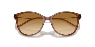 Emporio Armani Ea 4220 Women Brown Cat Eye Sunglasses