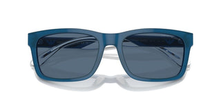 Emporio Armani Ea 4224 Men Blue Squared Sunglasses