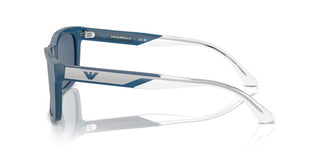 Emporio Armani Ea 4224 Men Blue Squared Sunglasses