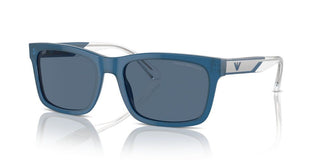Emporio Armani Ea 4224 Men Blue Squared Sunglasses