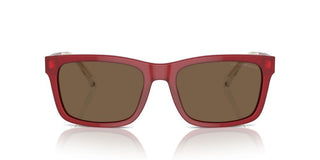 Emporio Armani Ea 4224 Men Red Squared Sunglasses