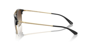 Emporio Armani Ea 4228 Men Black Pilot Sunglasses