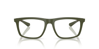 Emporio Armani EA 4235 WITH CLIP ON men Green Squared Sunglasses