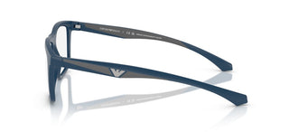 Emporio Armani EA 4235 WITH CLIP ON men Blue Squared Sunglasses