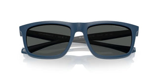 Emporio Armani EA 4235 WITH CLIP ON men Blue Squared Sunglasses