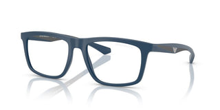 Emporio Armani EA 4235 WITH CLIP ON men Blue Squared Sunglasses