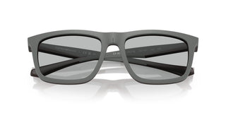 Emporio Armani EA 4235 WITH CLIP ON men Brown Squared Sunglasses
