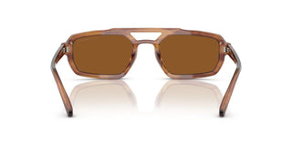 Emporio Armani EA 4240U men Havana Geometric Sunglasses
