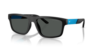 Emporio Armani Ea 4244u Men Black Squared Sunglasses